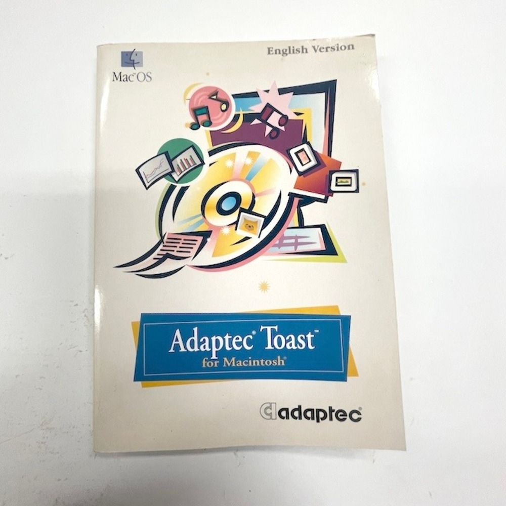 1997 Adaptac Toast for Macintosh English Version User's Guide Version 3.5